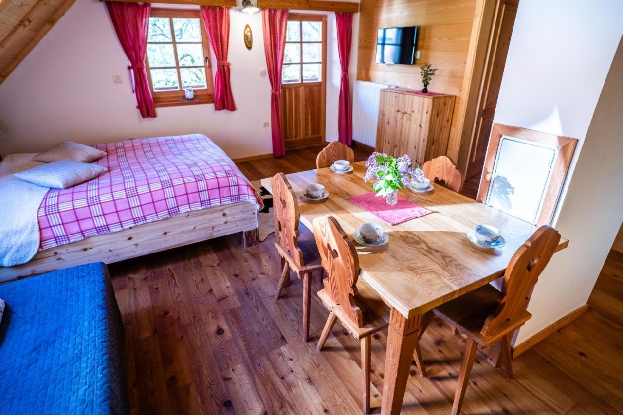 Tourist Farm Senkova Domacija Villa Zgornje Jezersko Luaran gambar