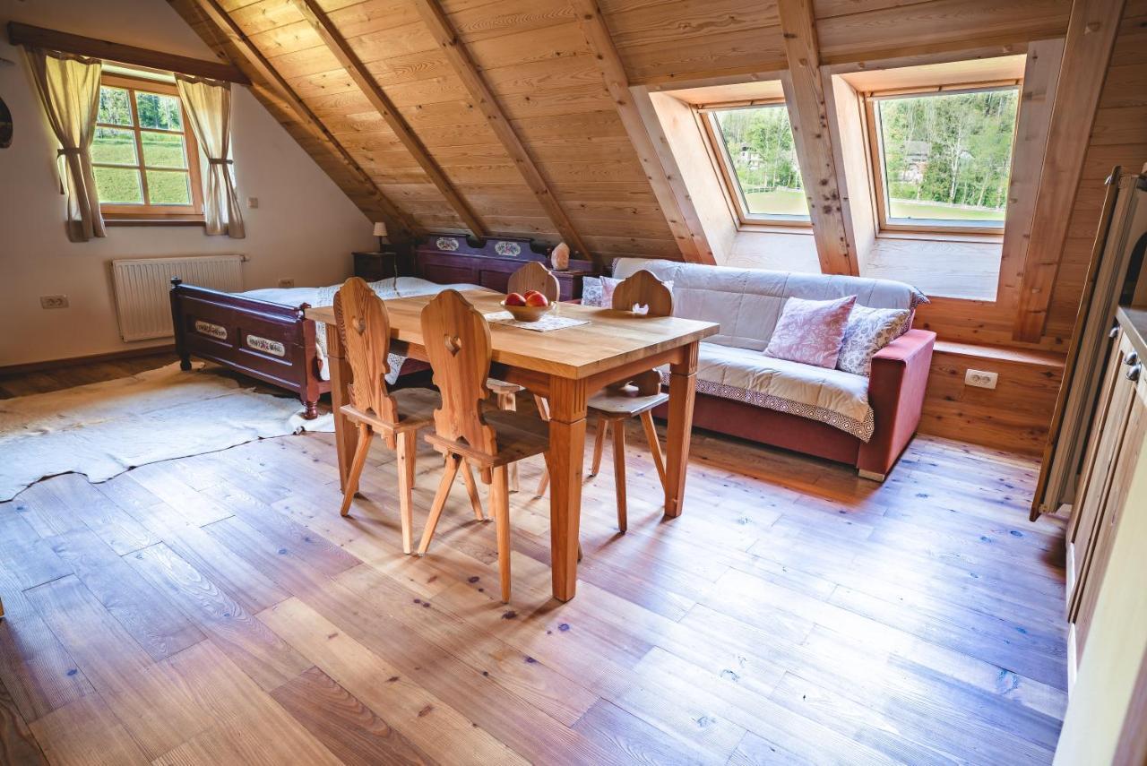 Tourist Farm Senkova Domacija Villa Zgornje Jezersko Luaran gambar